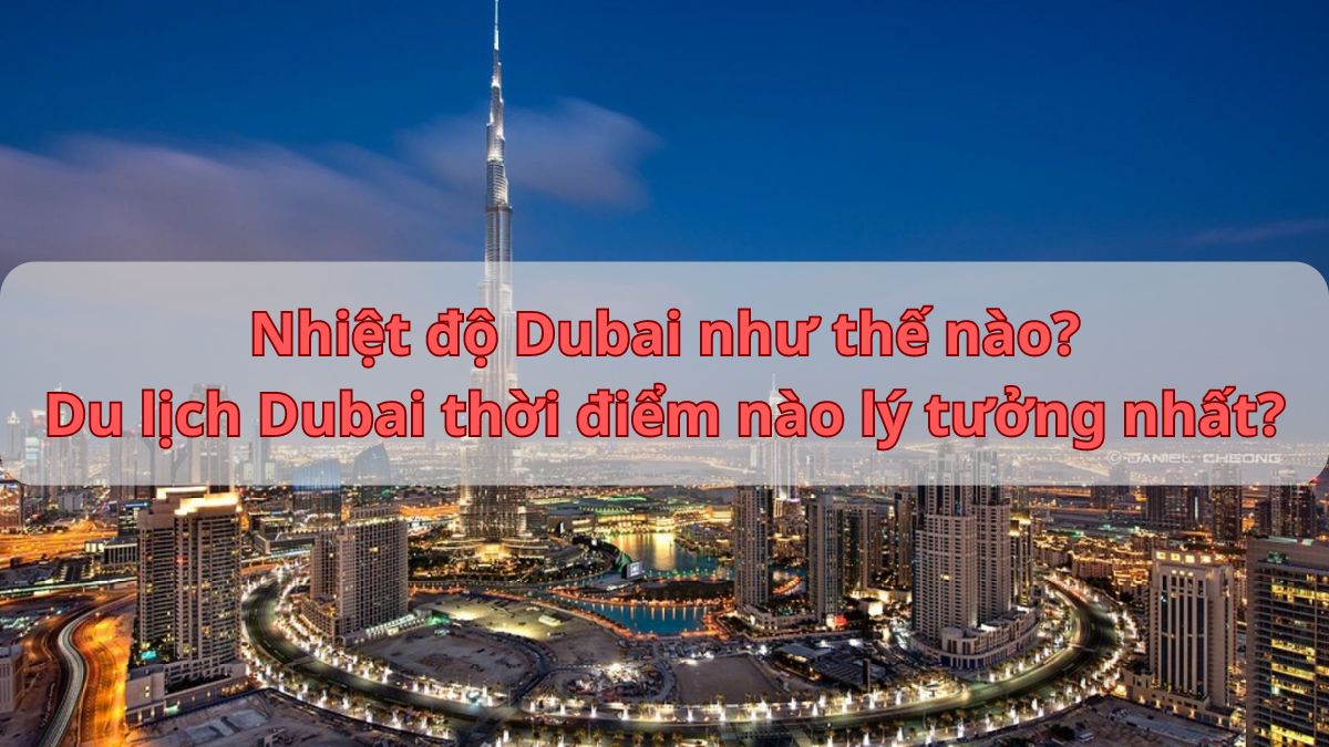 Nhiệt độ Dubai 