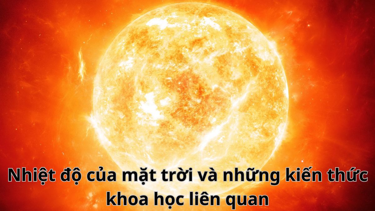 Nhiệt độ của mặt trời 